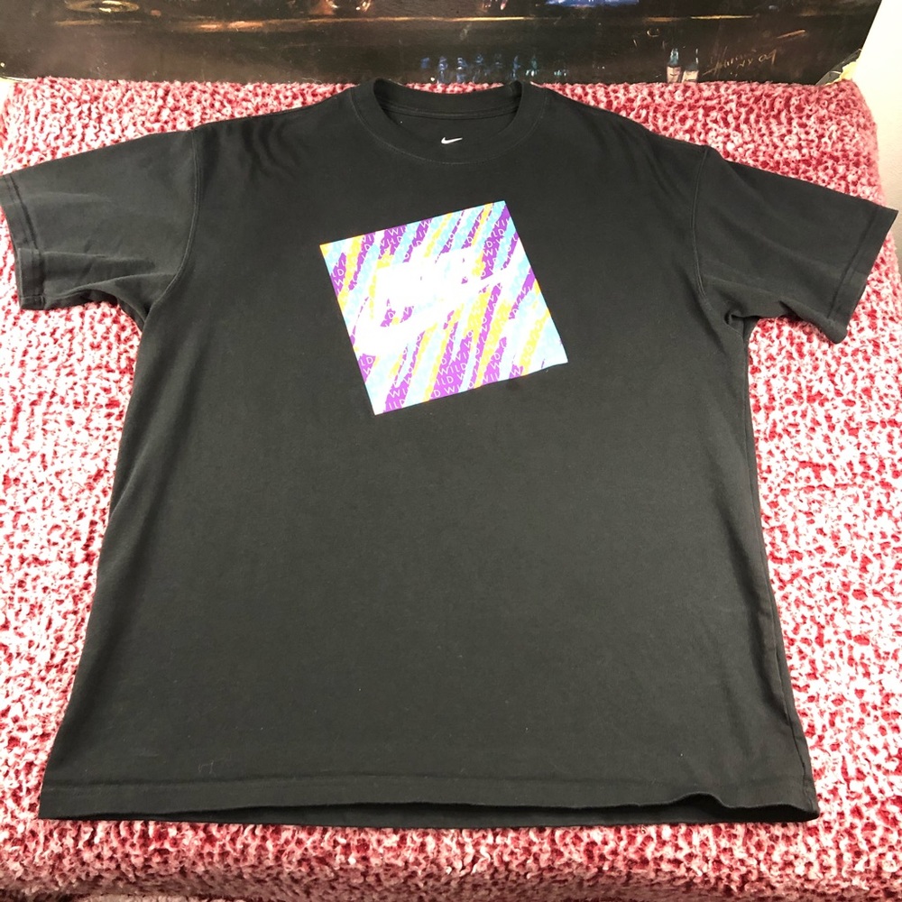 Nike Dept Of Archives “Crazy Wild” Graphic Tee Black Men’s Large